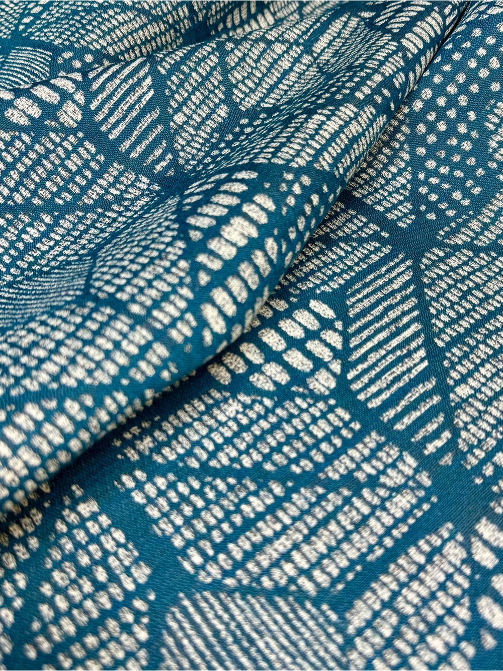 Fabric 1 Yard Sunbrella Vestige Teal Indoor/Outdoor Water Repellent